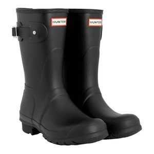 Hunter women’s short boot black